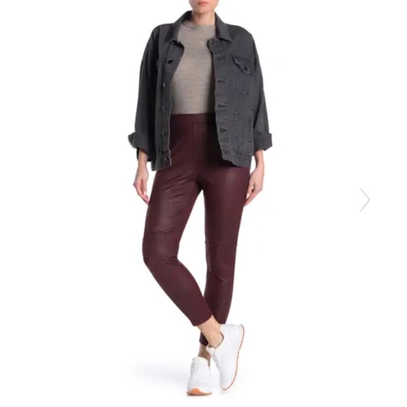Free People Other - NWT Free People Midnight Vegan Faux Suede Leggings